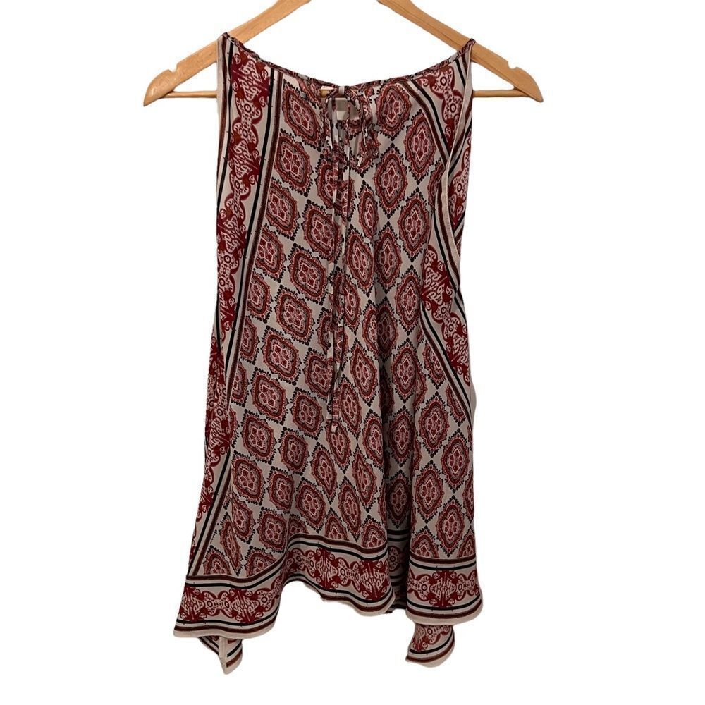 Max Edition Sleeveless Flowy Patterned Blouse Sha… - image 7